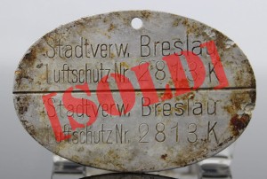 NIEŚMIERTELNIK LUFTSCHUTZ BRESLAU WROCŁAW