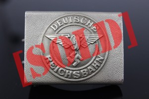 NIEMIECKA KLAMRA BAHNSCHUTZ / BAHNPOLIZEI