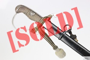 GRAWEROWANA SZABLA OFICERA ARTLERII HESJA