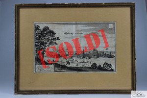 KOŁOBRZEG KOLBERG  MERIAN PLAN MIASTA 1652