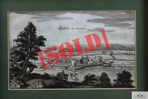 MATTHAUS MERIAN CUSTRIN PLAN TWIERDZY KOSTRZYŃ