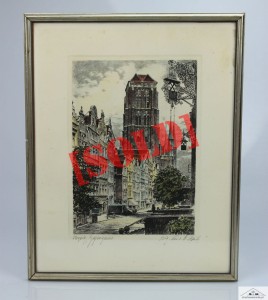 AKWAFORTA ALBRECHT BRUCK GDAŃSK PIWNA DANZIG