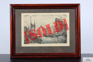 GDAŃSK DANZIG WIDOK NA MOTŁAWĘ  1917r