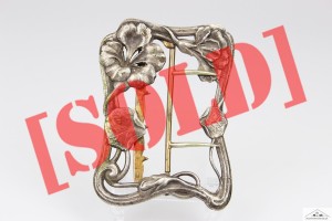 KLAMRA DO PASA Z OKRESU SECESJI IRYSY