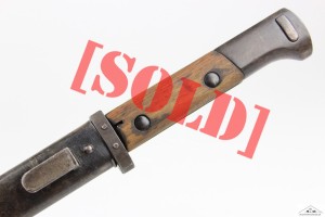 ZNIEMCZONY CZECHOSŁOWACKI BAGNET MAUSER VZ224 / S24 (t) BEZ PIERŚCIENIA
