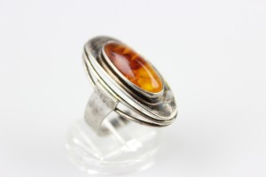 KOLEKCJONERSKI PIERŚCIONEK FISCHLAND SREBRO R20