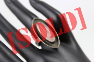 DESIGNERSKI PIERŚCIONEK GEORG KRAMER RÓŻOWY KWARC SREBRO