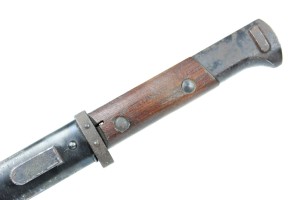 ZNIEMCZONY CZECHOSŁOWACKI BAGNET MAUSER VZ24 / S24 (t) BEZ PIERŚCIENIA