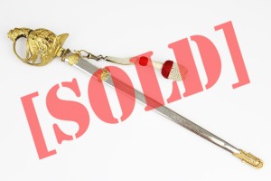 MINIATUROWY PAŁASZ OKRES WILHELMA II