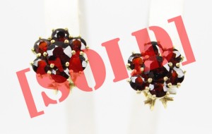 PRZEDWOJENNE KLIPSY Z GRANATAMI 