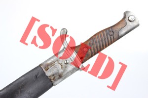 BAGNET PIONIERSKI SEITENGEWEHR 98/02 ERFURT 1902