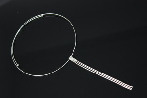 ESPRIT- SREBRNY NASZYJNIK TYPU CHOKER