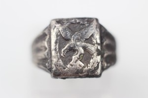 ORYGINALNY SYGNET LUFTWAFFE – II WOJNA ŚWIATOWA – SREBRO